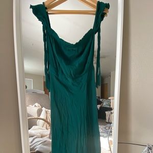 Emerald Green Dress